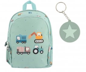 Mochila Mediana Trucks+ Llavero Personalizable