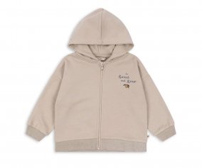 Moletom com zper French Oak