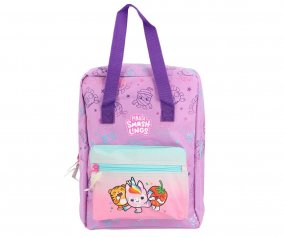 Mochila escolar Pinatas Smashlings Party Vibes Purple