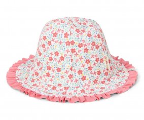 Gorro Reversible Sunny Flowers Multicolor