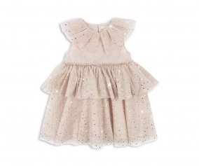 Vestido Tule Glitter Star Fairy