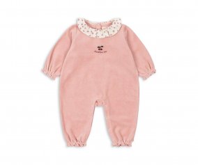 Combinaison Miffa avec Volant Mellow Rose GOTS