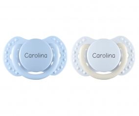 Chupetes Personalizados Lovi Mini Pastel Blue