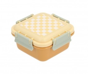 Large Monneka Yellow Chess Lunch Box