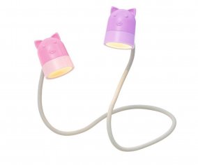 Luz de Lectura Flexible Rosa / Lila