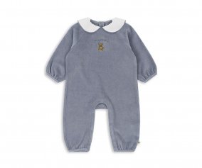 Combinaison Miffa Onesie Tradewinds Blue GOTS