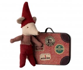 Bb Souris de Nol dans une Valise