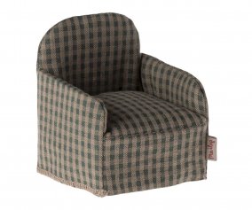 Fauteuil Souris Green Checker
