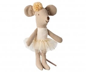 Topina Ballerina Mouse Big Sister Off White