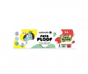 Set  Pataploof Pasta da Bagno Green/Red + Bloop