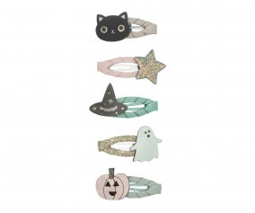 5 Barrettes Halloween
