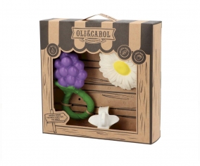 Confezione Regalo Newborn Rattle Grape