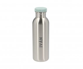 Garrafa de ao bsica Sea Green Personalizvel 750ml 