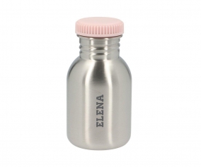 Garrafa de Ao Bsica Cotton Pink Personalizvel 350ml
