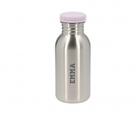 Garrafa de Ao Bsica Mauve Personalizvel 500ml