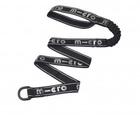 Correa de Transporte Pull&Carry Elstica Reflectante Negra