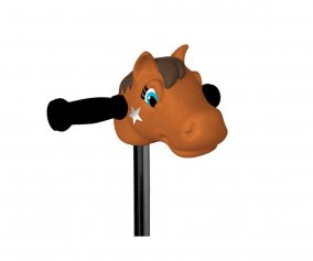 Cabeza Patinete Pony Marrn