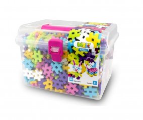 Caixa de viagem de 500 peas Basic Pastel
