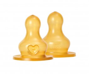 2 Tetinas Ltex Bibern BIBS Flujo Medio