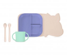 Set Stoviglie BLW Meal Square Sunset