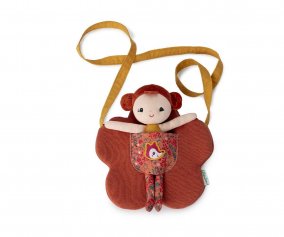 Adele Doll with Flower Bag