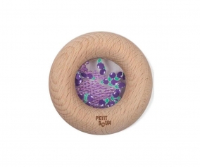 Hochet Donut Sensoriel Aubergines