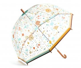 Guarda-chuva Transparente Pequenas Flores