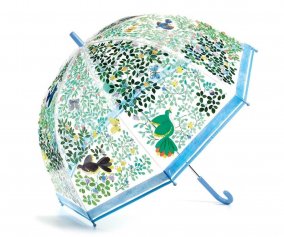 Guarda-chuva Transparente Pssaros Selvagens
