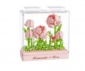 Construction Mini KOCO Bloom Boutique Preserved Flowers Rose