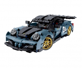 Coche Radio Control Negro Blue 449 Piezas