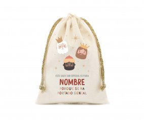 Saco Pequeo Personalizado Reyes Magos