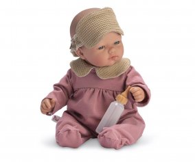 Doll Oli with Pink Pajamas and Mask