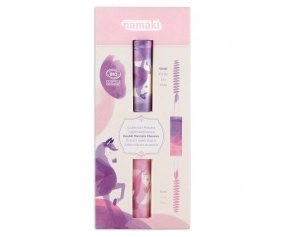 Mascara De Pelo Doble Rosa Purpura