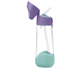 Tritan Bottle with Straw 600 ml Lilac Pop