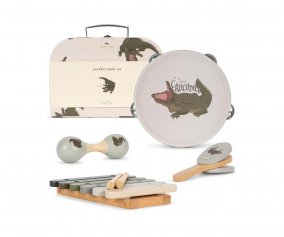 Music Set in Valigetta Crocodile