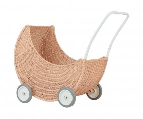 Carrinho de bonecas Moon Strolley Seashell Pink