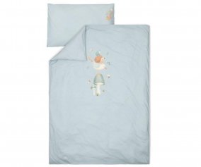 Funda Nrdica Cuna Pure Blue Forest Friends