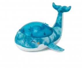 Luz Nocturna Recargable Tranquil Whale Azul