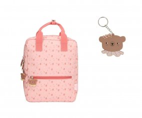 Mochila Escolar By Eef Lillemor Daisy Bear + 1 Llavero Silicona Daisy Bear
