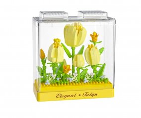 Flor de tulipa fresca KOCO Mini Construction 295 peas