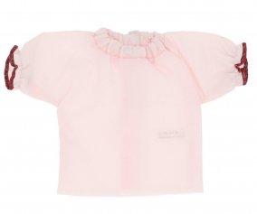 Blusa Popeln Rosa Pastel para Mueco Soft