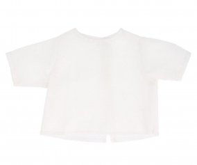 Blusa Popeln Blanca para Mueco