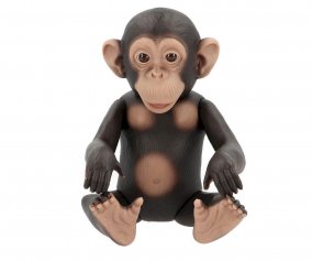 Lola Chimpanz Reborn com fralda e chupeta