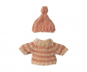 Maglione e Berretto Mouse Big Sister e Big Brother Maileg