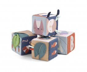 4 sensory blocks Soft Woodland