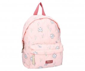 Mochila Infantil Acolchoada Los Aristogatos Marie Blooming Bright
