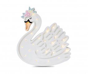 Lmpara Swan Lake Flower White