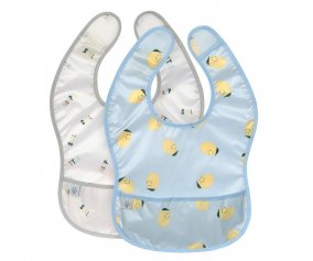 2 Babetes impermeveis Happy Fruits Lemon