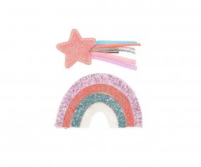2 Mollette Capelli Kiara Rainbow