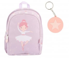 Mochila Mediana Ballet + Llavero Personalizable